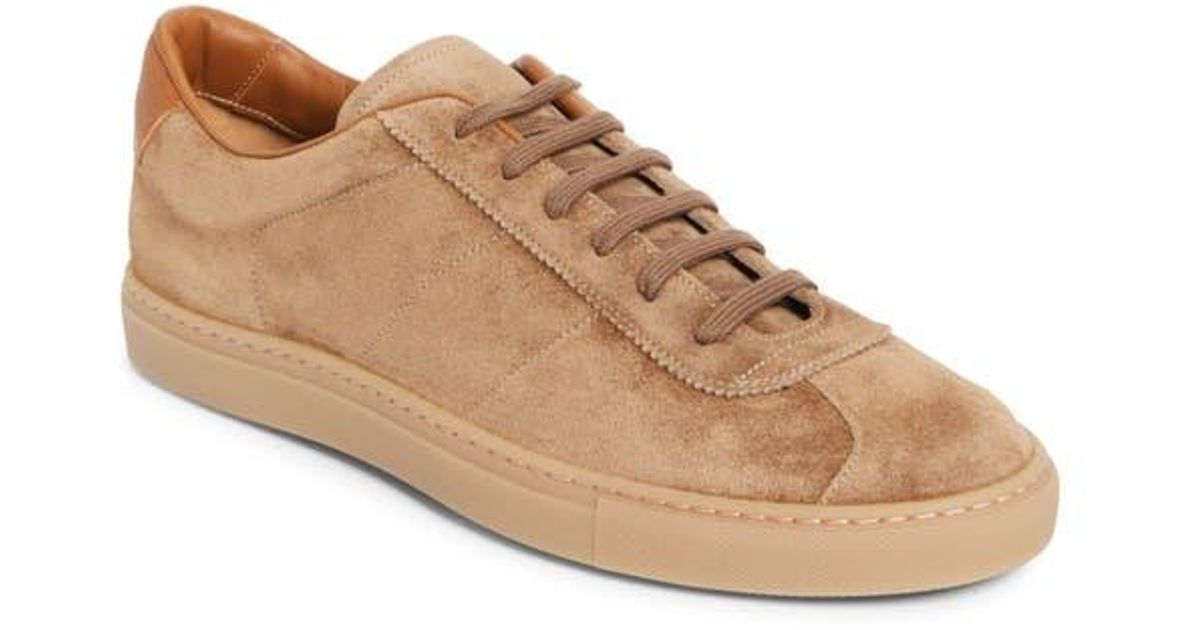 Project 49 Common Projects Field Suede Trainer Sneaker in Brown for Men | Lyst