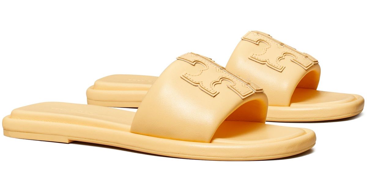 Tory Burch Double T Sport Slide Sandal Lyst