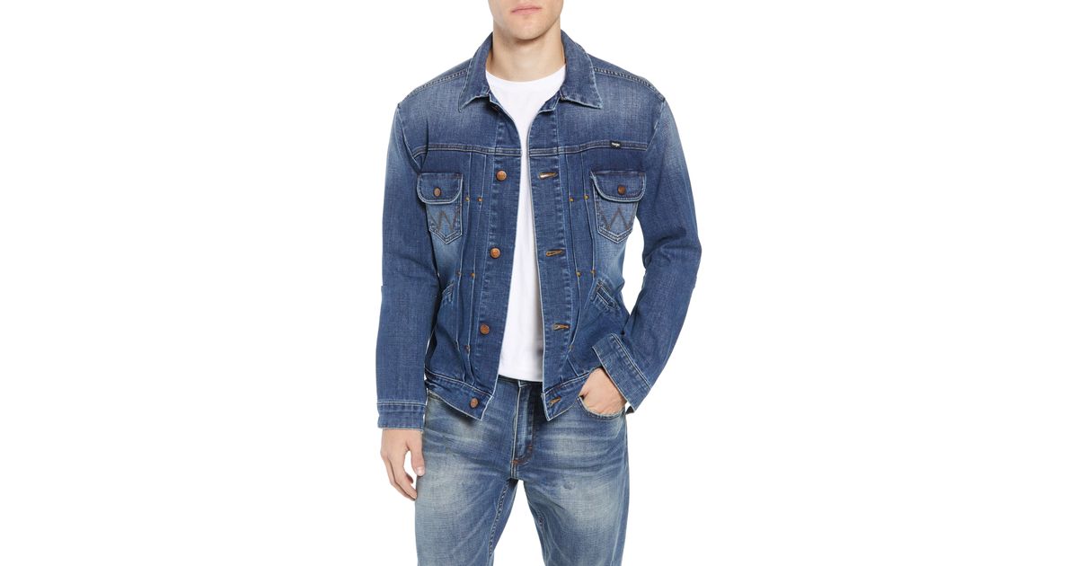 wrangler heritage denim jacket