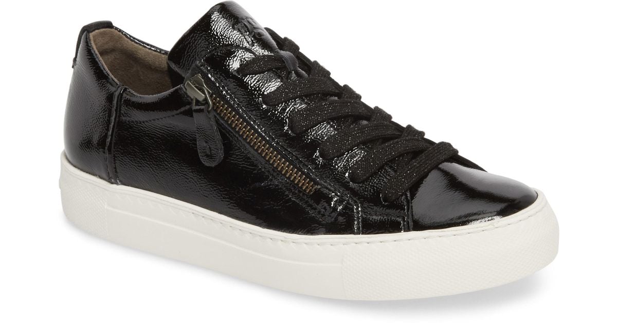 paul green black sneakers