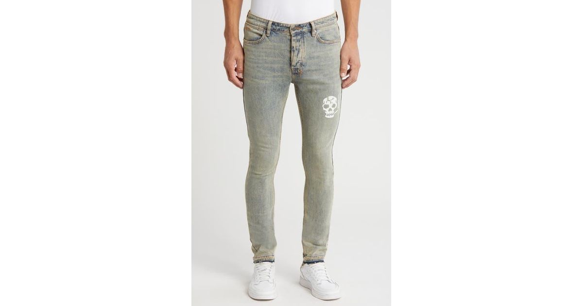 KSUBI★ライトストーンスキニージーンズvan winkle ecru playoff JEAN_VANWINKLEKRAFTWERK_2170_7