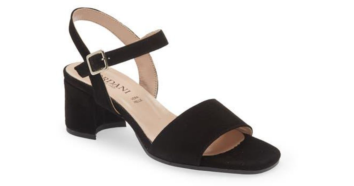 Cordani Irisse Block Heel Sandal in Black | Lyst