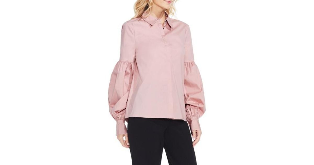 vince camuto puff sleeve top