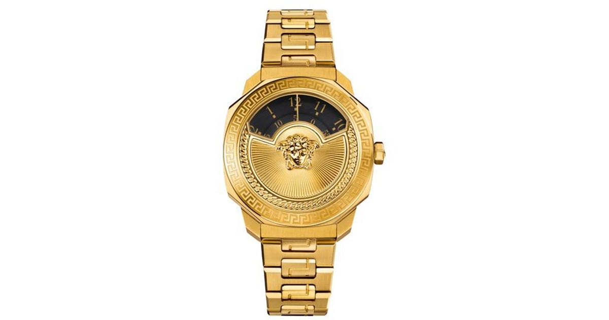 Versace Vqu05 0015 Dylos Goldtoned Stainless Steel Watch in Metallic