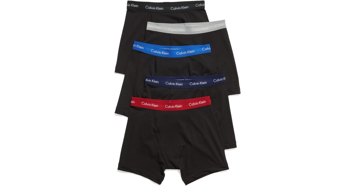 calvin klein boxers 5 pack