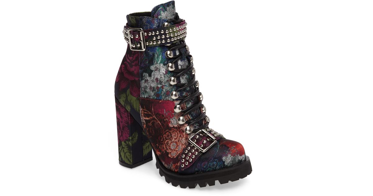 jeffrey campbell floral boots