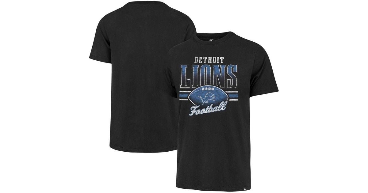 '47 Detroit Lions Last Call Franklin T-shirt At Nordstrom in Black for ...