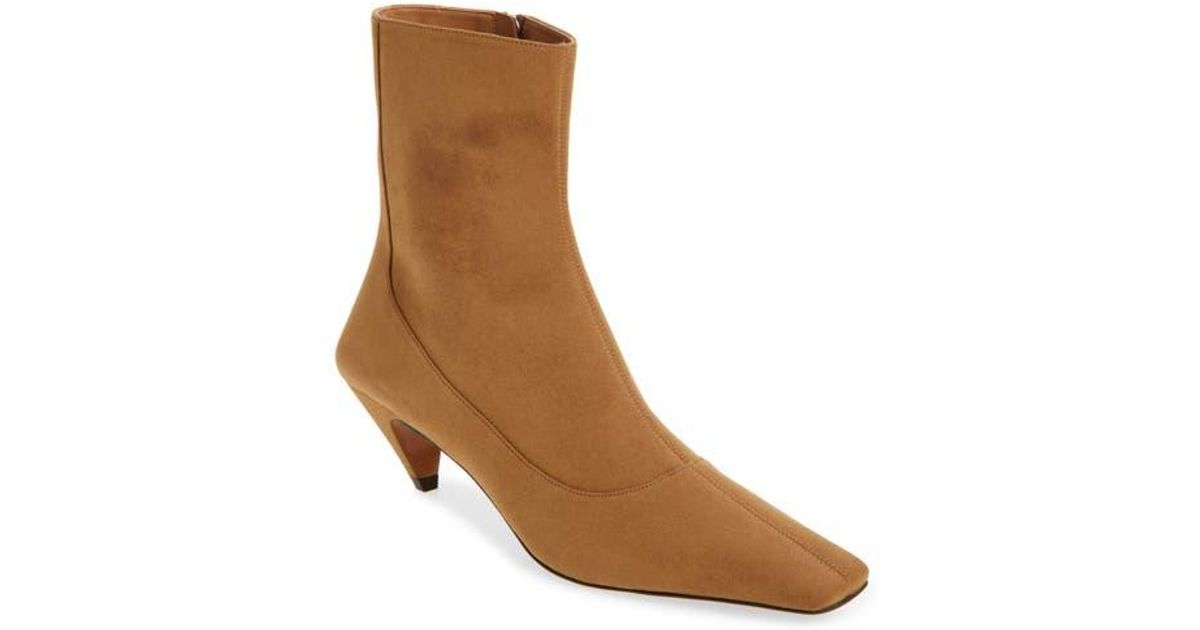 stella-mccartney-spur-bootie-in-brown-lyst
