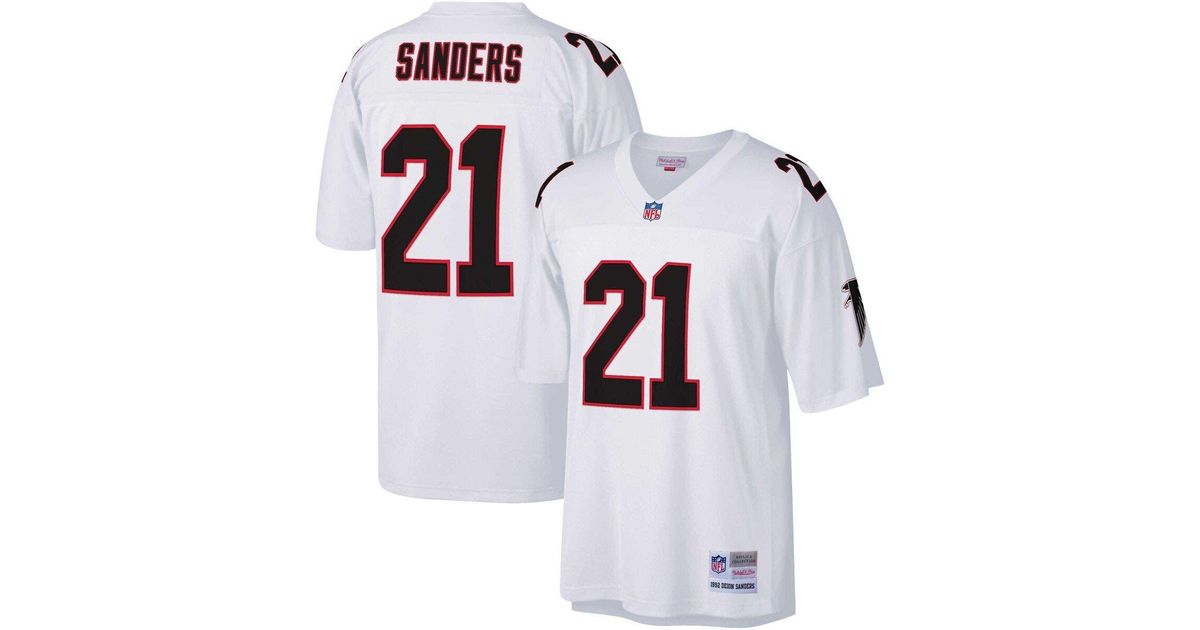 Mitchell & Ness Deion Sanders Atlanta Falcons Big & Tall 1992 Retired