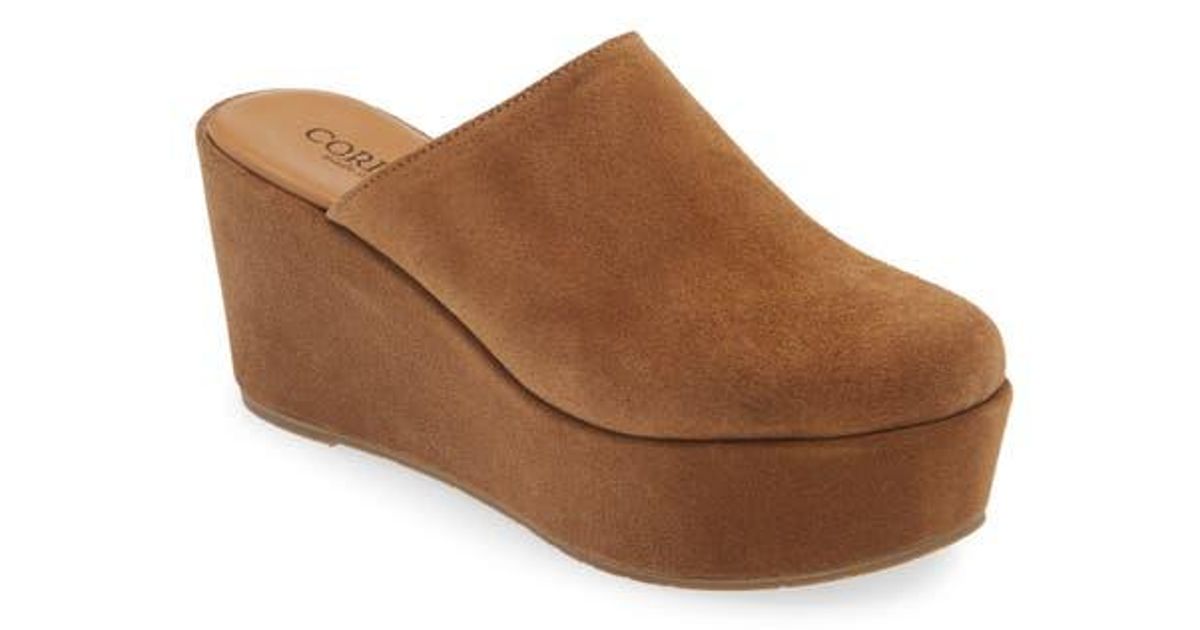 Cordani Jules Platform Mule in Brown | Lyst
