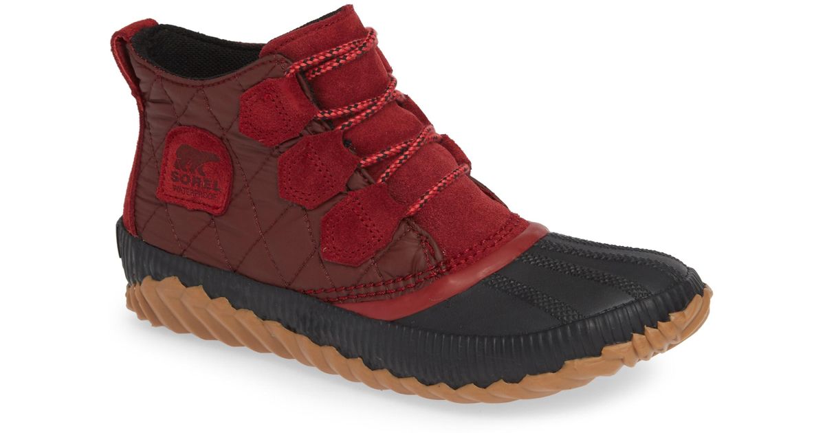 sorel out n about plus camp waterproof boot
