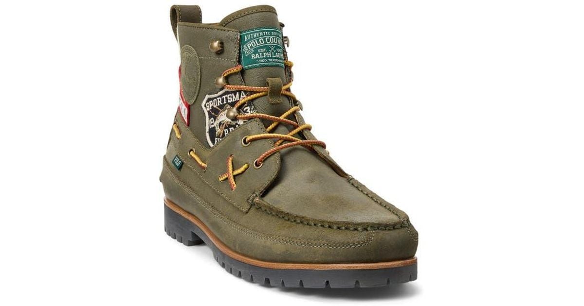 ralph lauren ranger boots womens