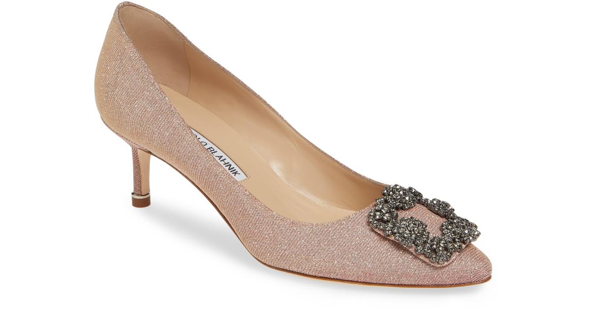 manolo blahnik hangisi pointed toe pump
