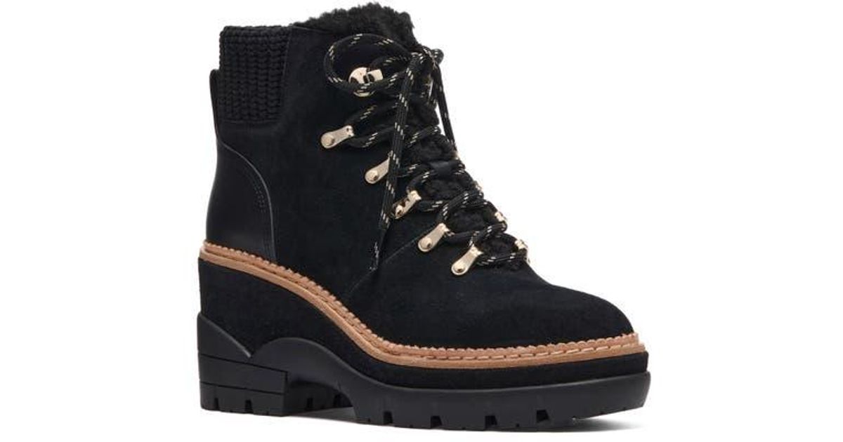 kate spade wilkes wedge bootie