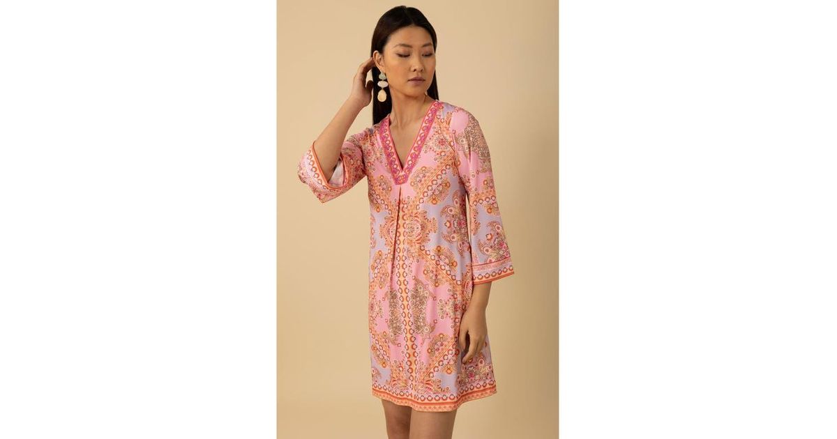 Penelope Jersey Dress Taupe - Hale Bob main image 0