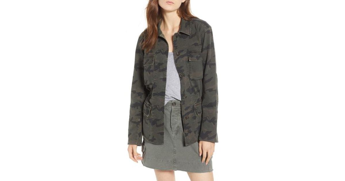 james perse camo jacket
