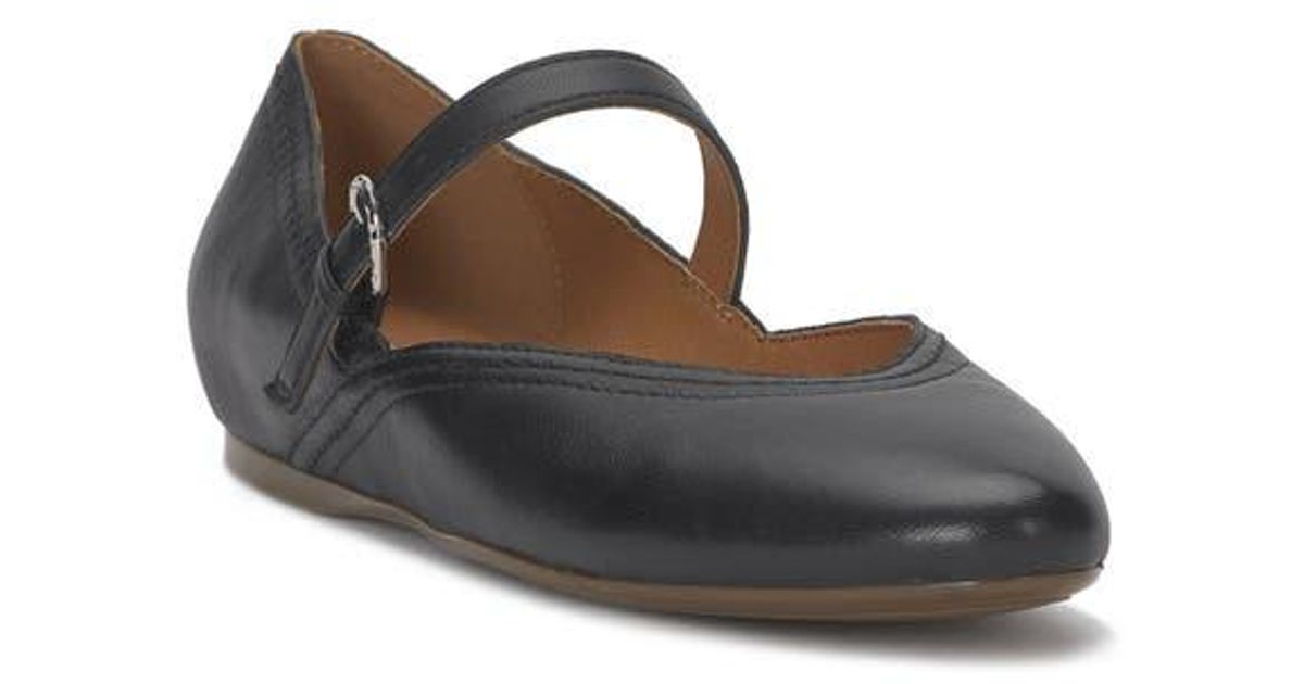 Lucky Brand Cyrena Mary Jane Flat in Black | Lyst