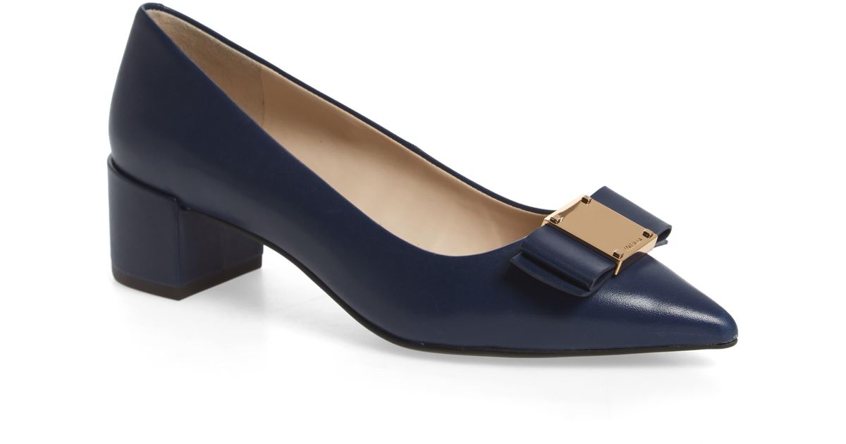 cole haan tali modern waterproof bow pump