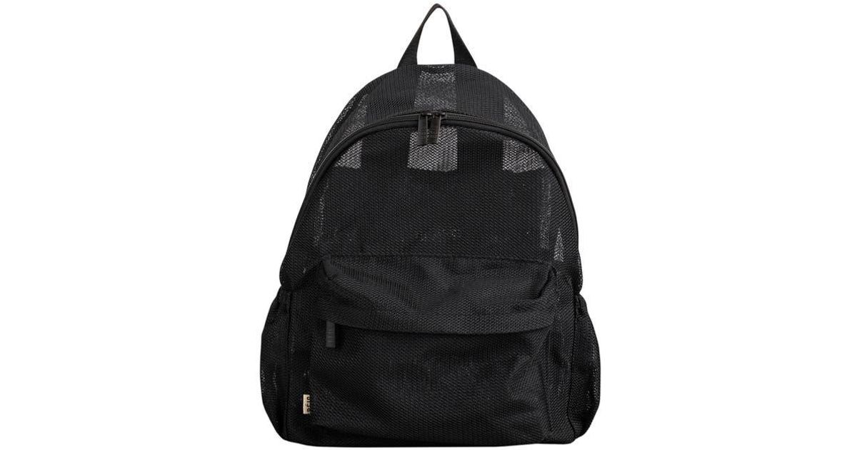 BEIS The Packable Mesh Backpack in Black | Lyst