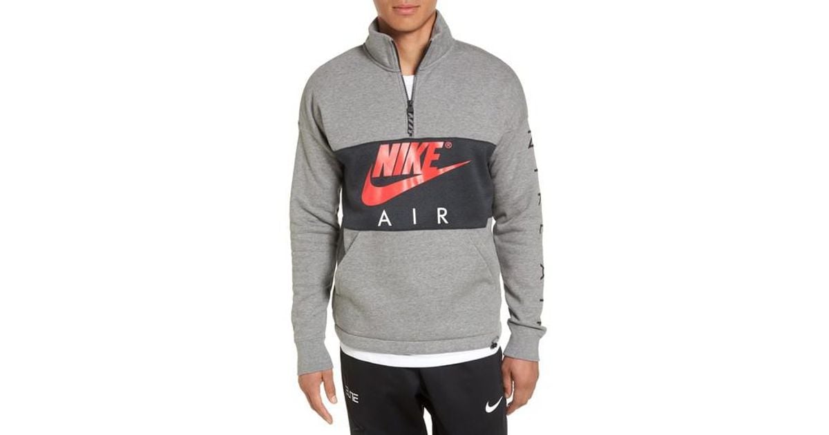nike quarter zip jumper