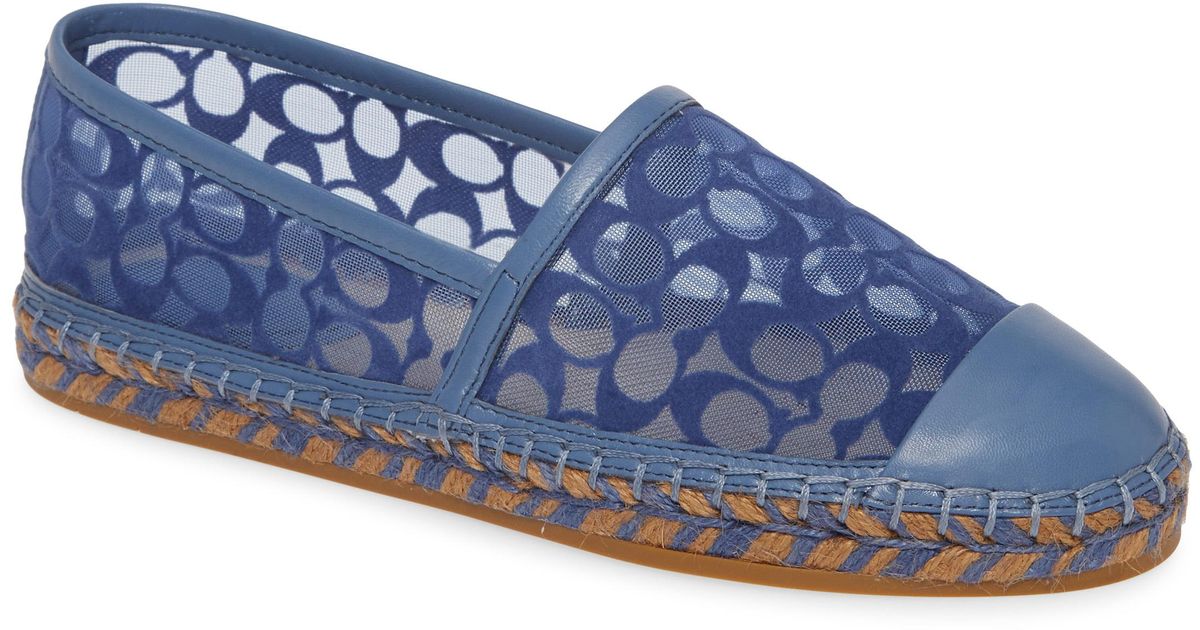 cleo espadrille flat coach