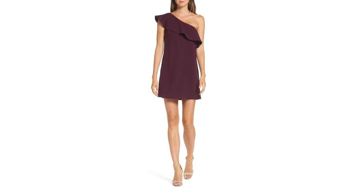 french connection one shoulder dress
