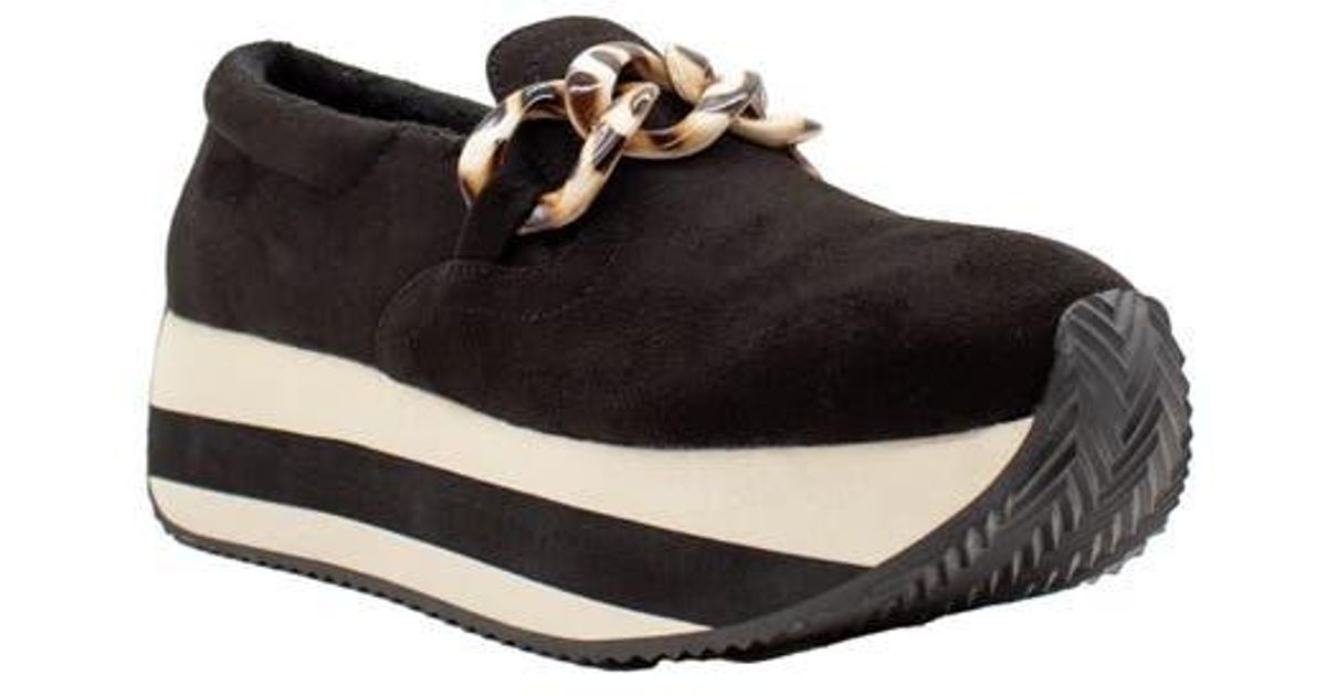 Styling Volatile Platform Volatile Harding Platform Loafer in Black | Lyst