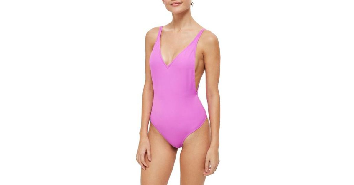 topshop pink swimsuit