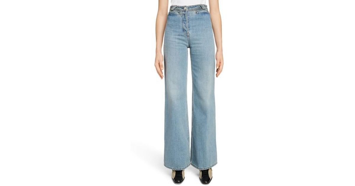 acne wide leg jeans