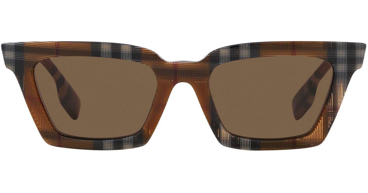 Burberry Briar 52mm Square Sunglasses in Brown Lyst