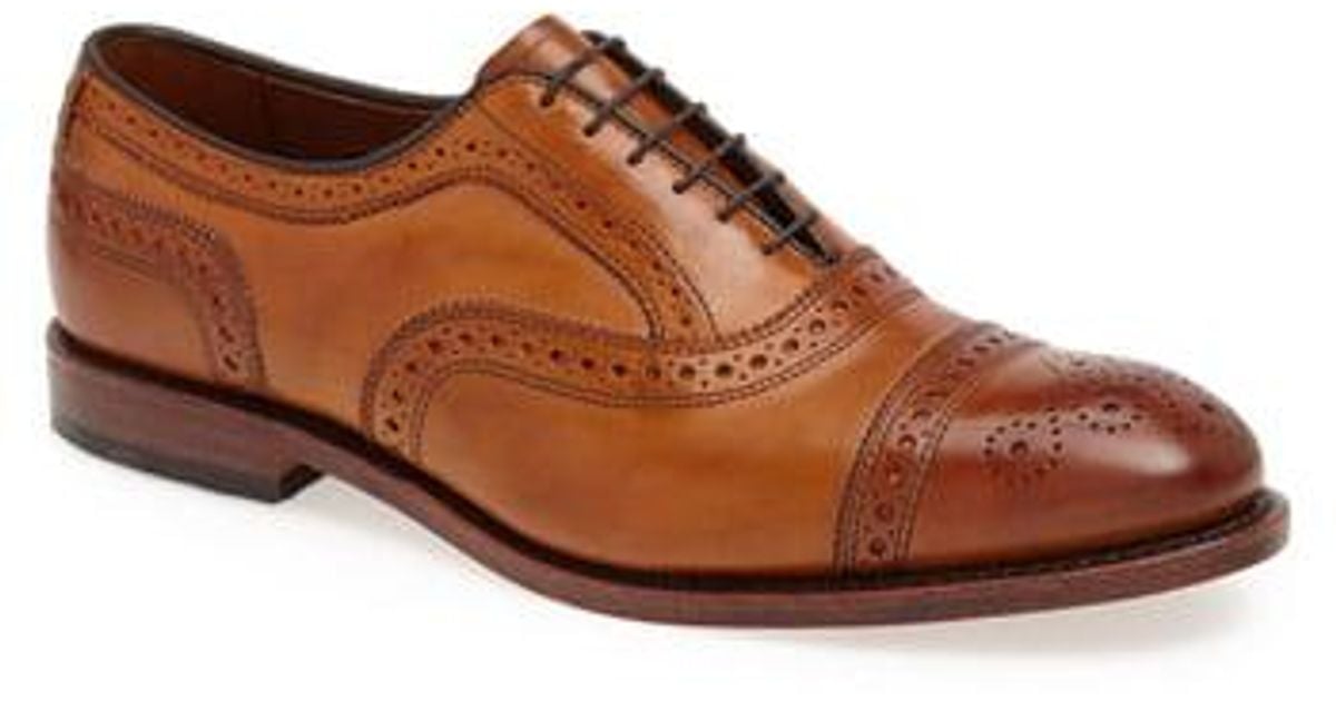 allen edmonds walnut brown