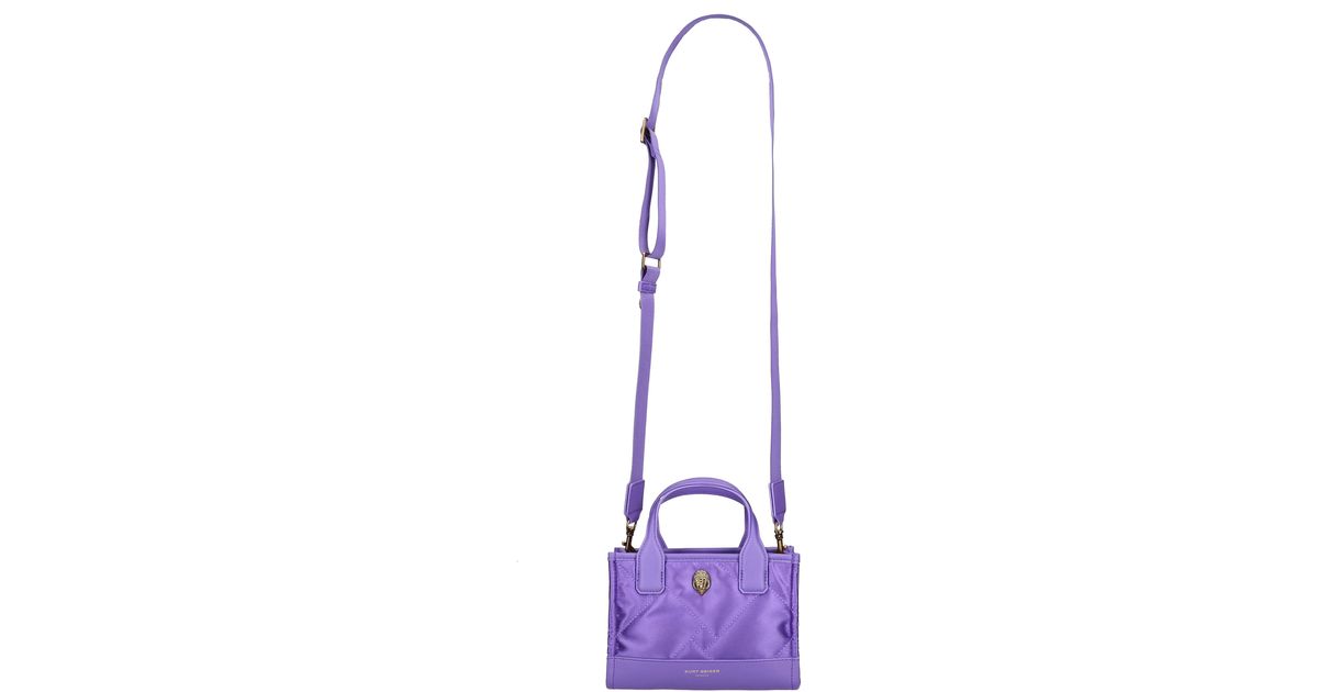 Kurt Geiger Micro Square Crossbody Tote Bag in Purple Lyst