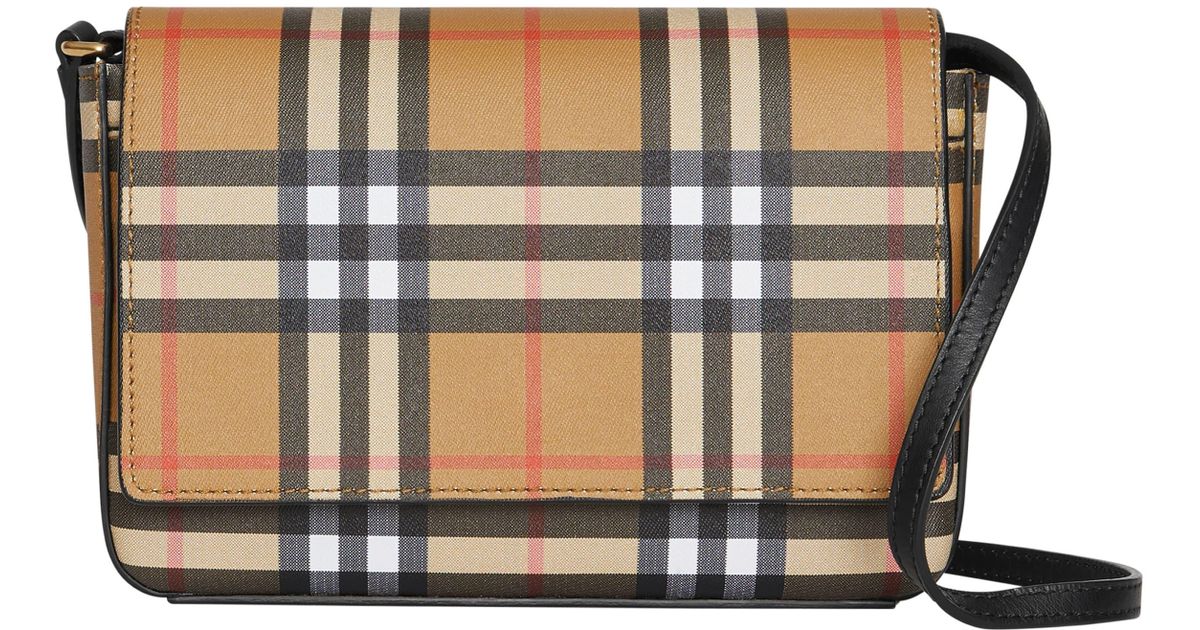 hampshire vintage check crossbody bag