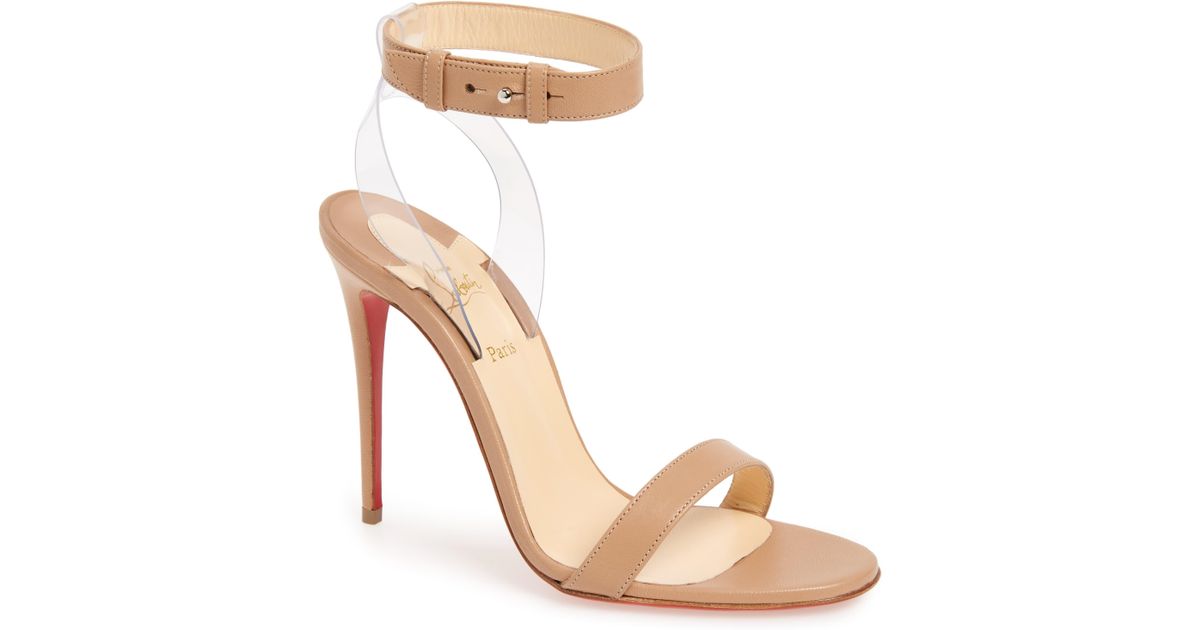 louboutin jonatina nude