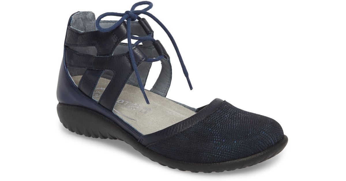 naot navy shoes