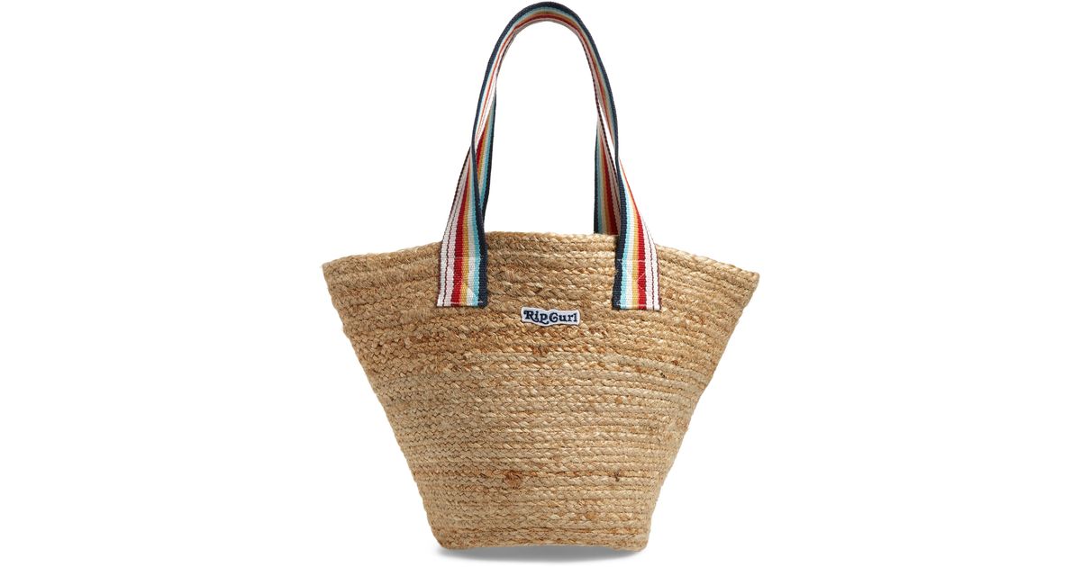 jute beach tote