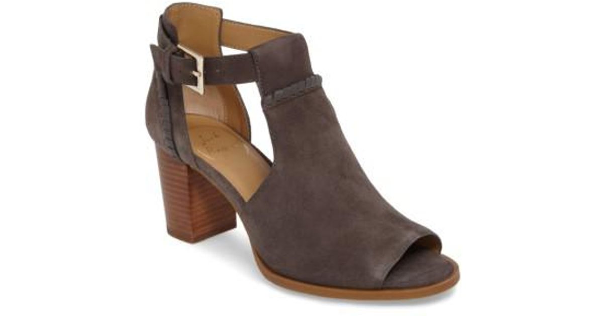 block heel bootie sandals