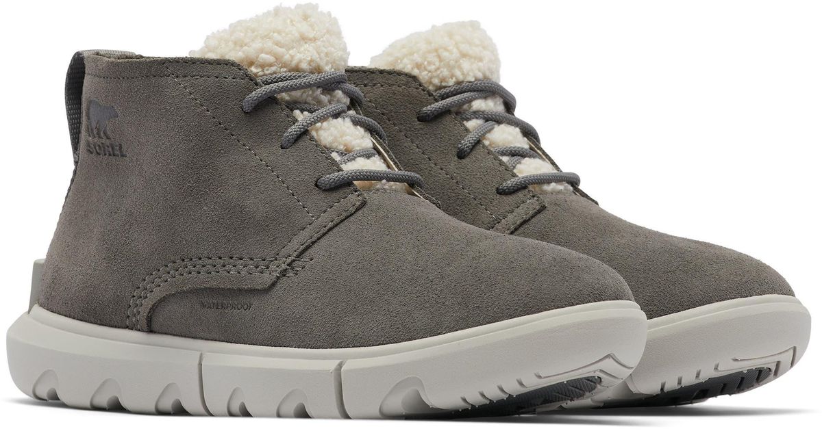 sorel chukka waterproof boot