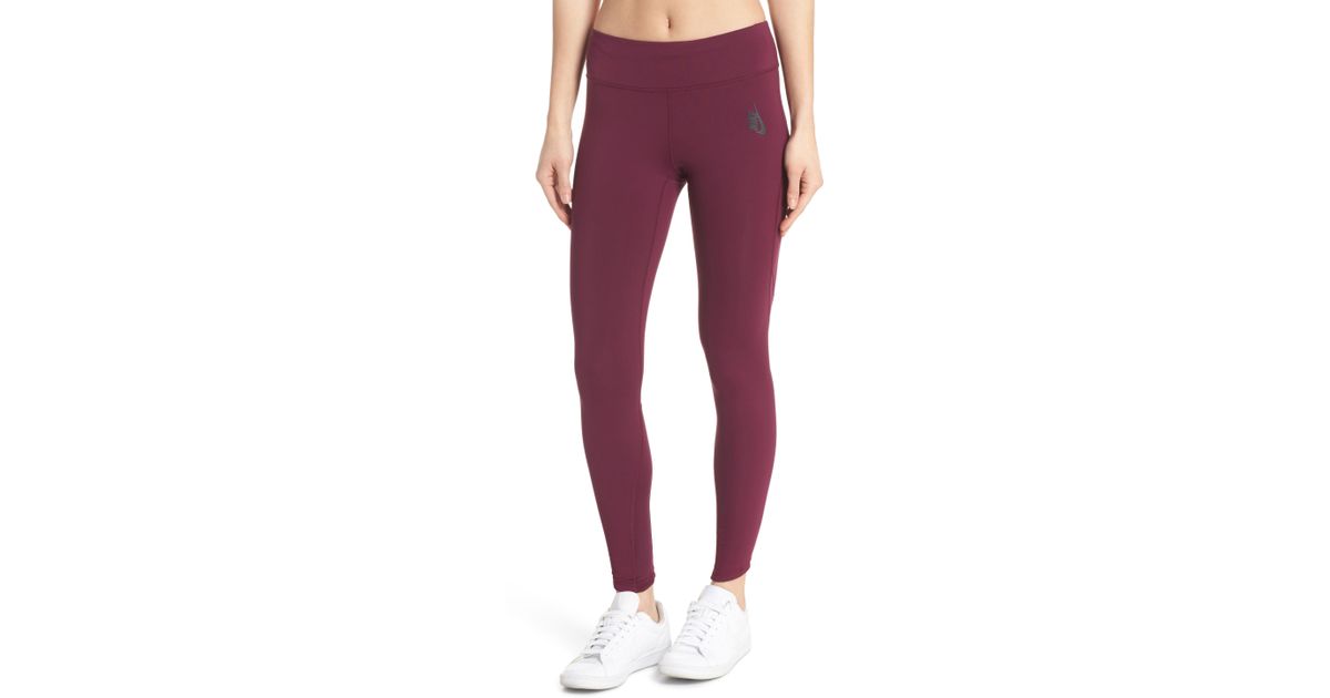 Nike Lab Collection Dri-fit Women's Tights in Bordeaux (Purple) - Lyst