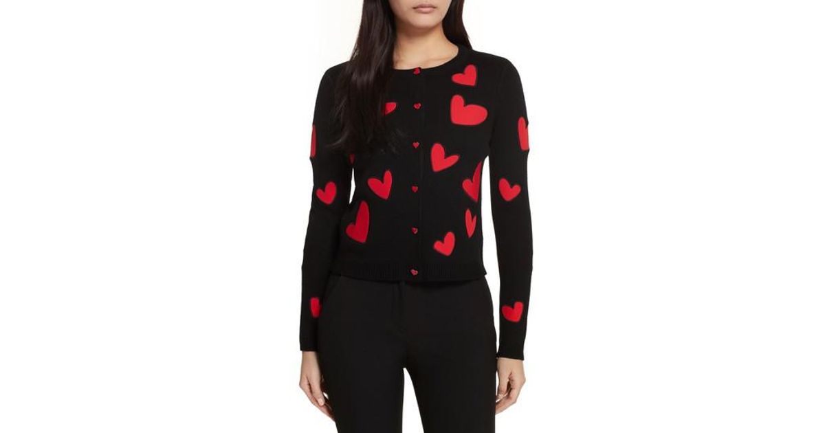 alice and olivia heart sweater