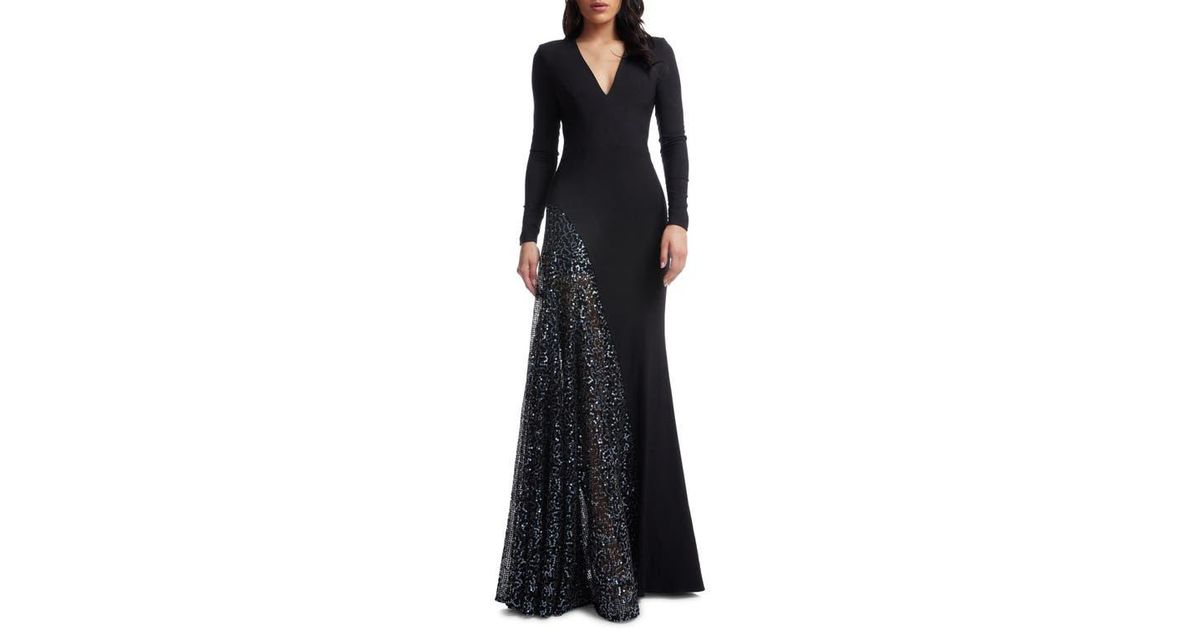 open lace back dress Dress The Population Nicole Dress - White main image 0
