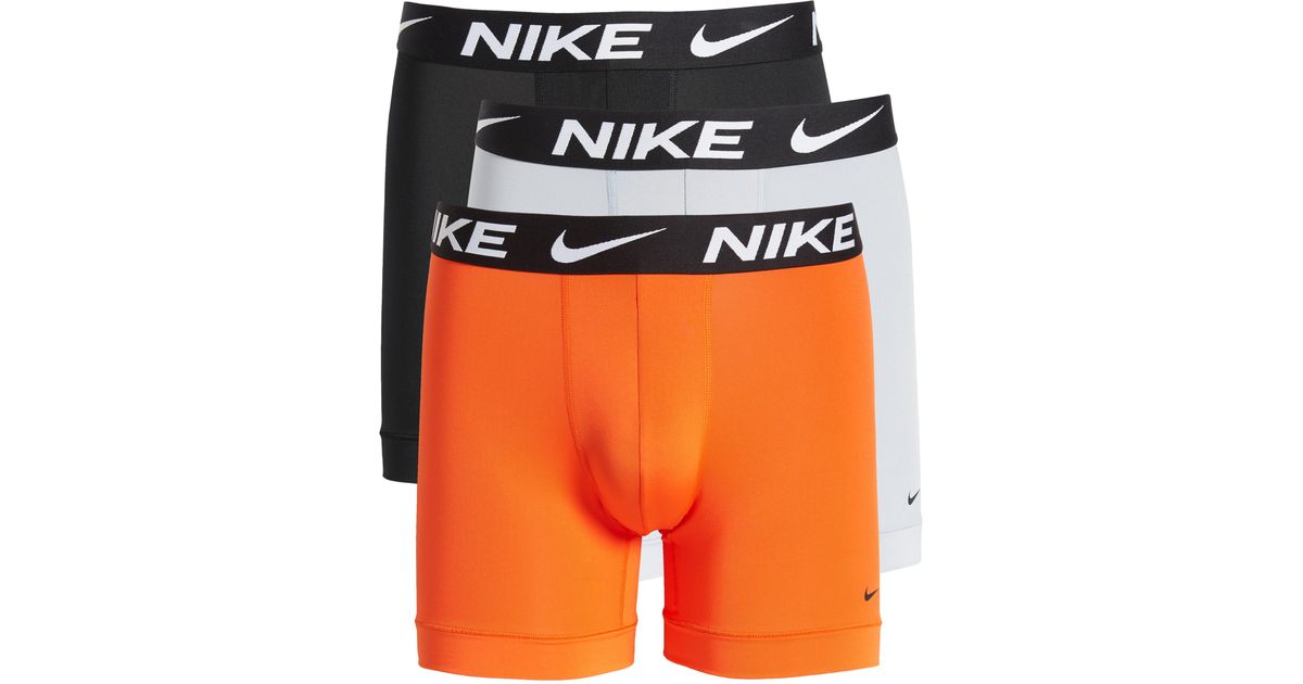 Nike Performance - Dri-FIT Elite - Boxer en microfibre - Orange