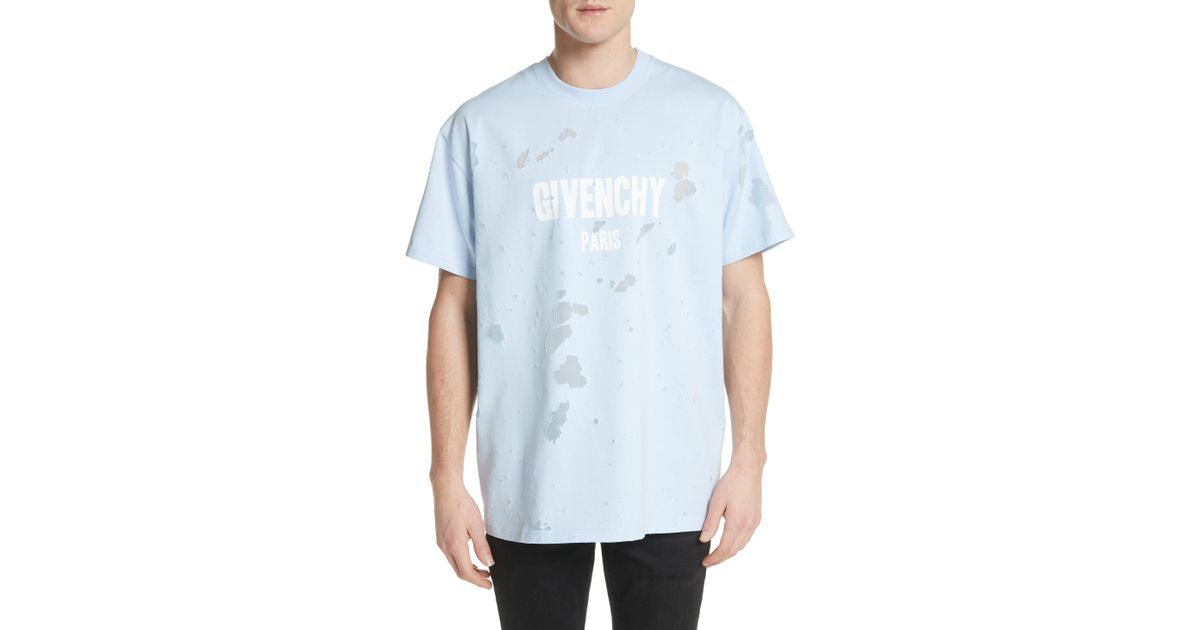 givenchy t shirt destroyed