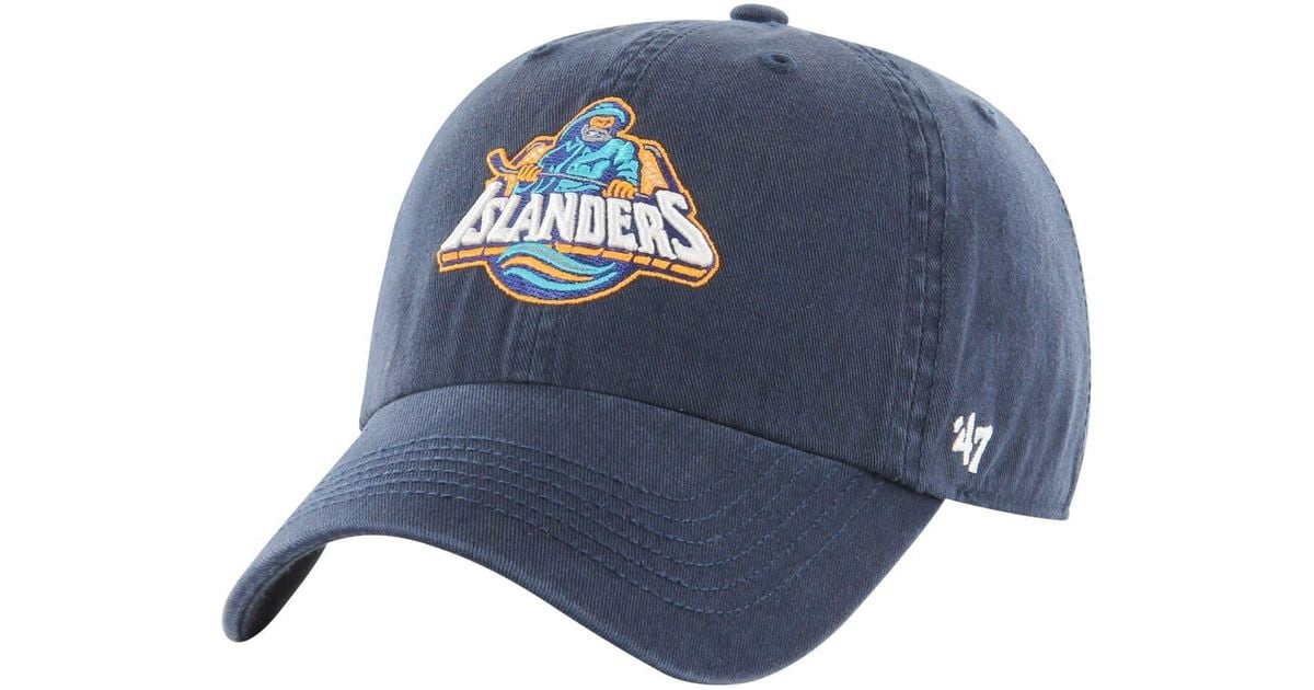 47 New York Islanders Vintage Classic Franchise Fitted Hat At