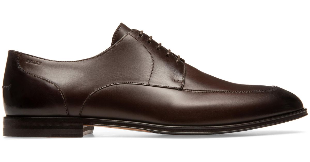 Bally Wedmer Apron Toe Derby in Brown for Men Lyst