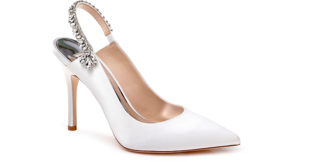 badgley mischka slingback