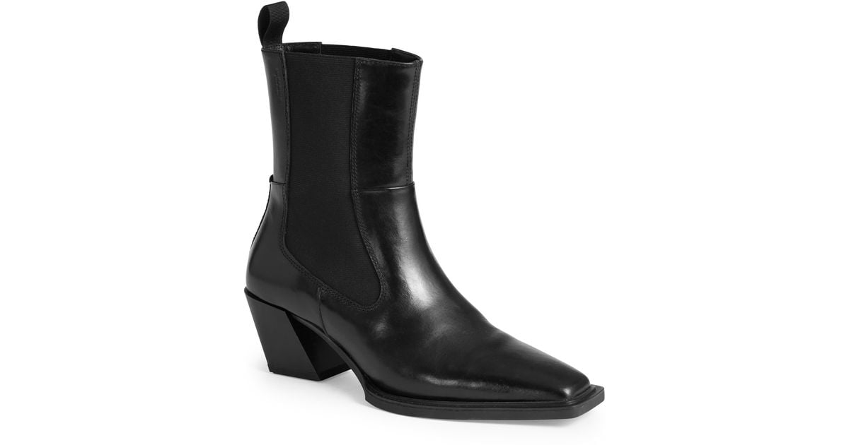Vagabond Shoemakers Alina Chelsea Boot in Black Lyst