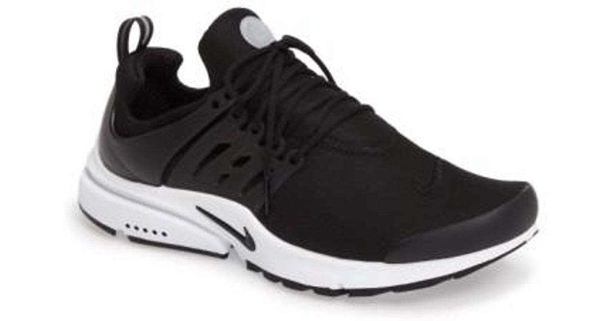 Nike Air Presto Essential Sneaker in Black/ Black/ White (Black) - Lyst
