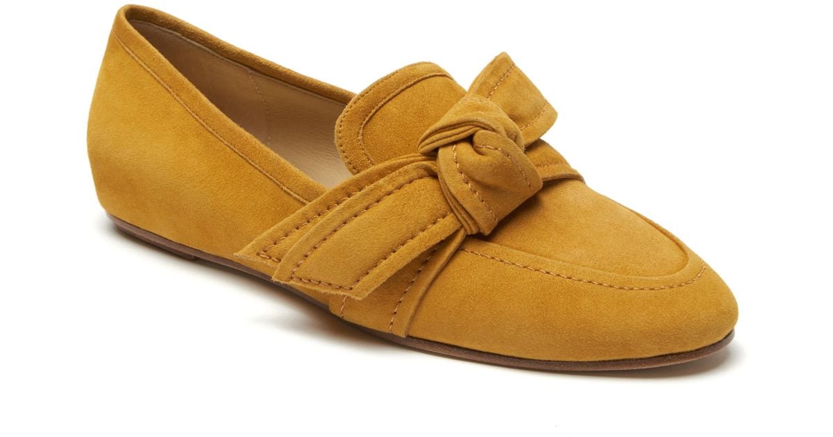 etienne aigner chiara bow loafers