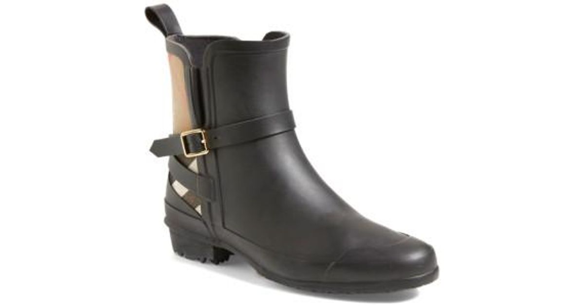 burberry riddlestone rain boots